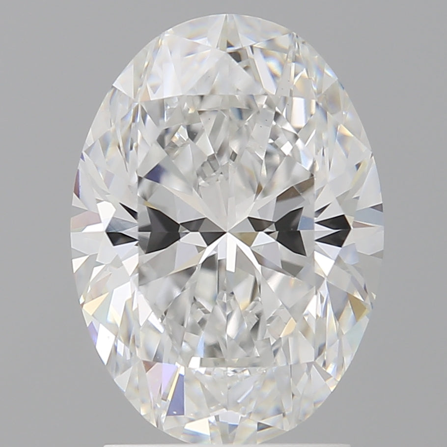 2.54 Carat Oval Shaped, Excellent Cut, E Color, VVS2 Clarity, IGI Certified Lab Grown Diamond
