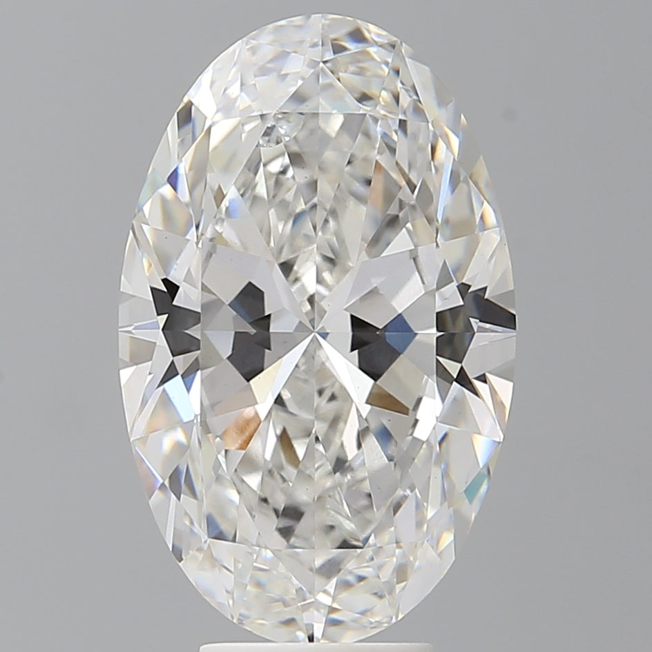 6.53 Carat Oval Shaped, Ideal Cut, F Color, VVS2 Clarity, IGI Certified Lab Grown Diamond