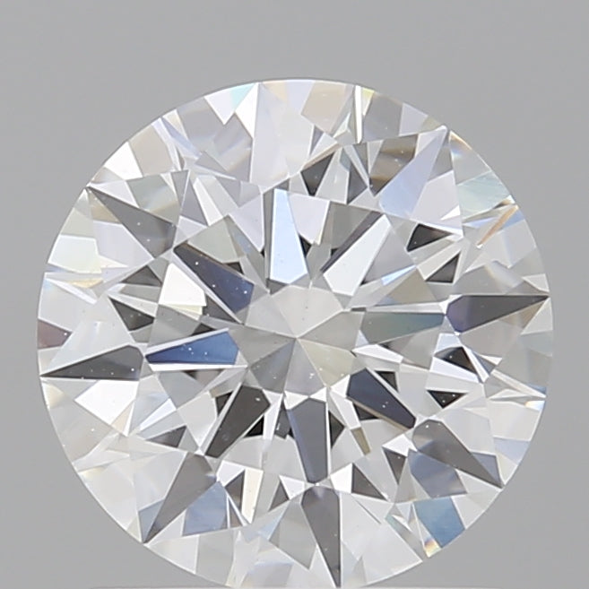 1.52 Carat Round Shaped, Ideal Cut, D Color, VS1 Clarity, IGI Certified Lab Grown Diamond