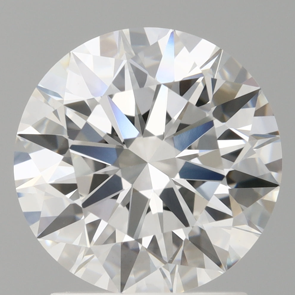 2.01 Carat Round Shaped, Ideal Cut, E Color, VVS2 Clarity, IGI Certified Lab Grown Diamond