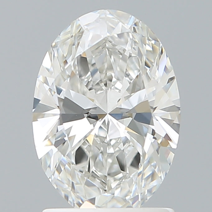 1.57 Carat Oval Shaped, Ideal Cut, F Color, VVS2 Clarity, IGI Certified Lab Grown Diamond
