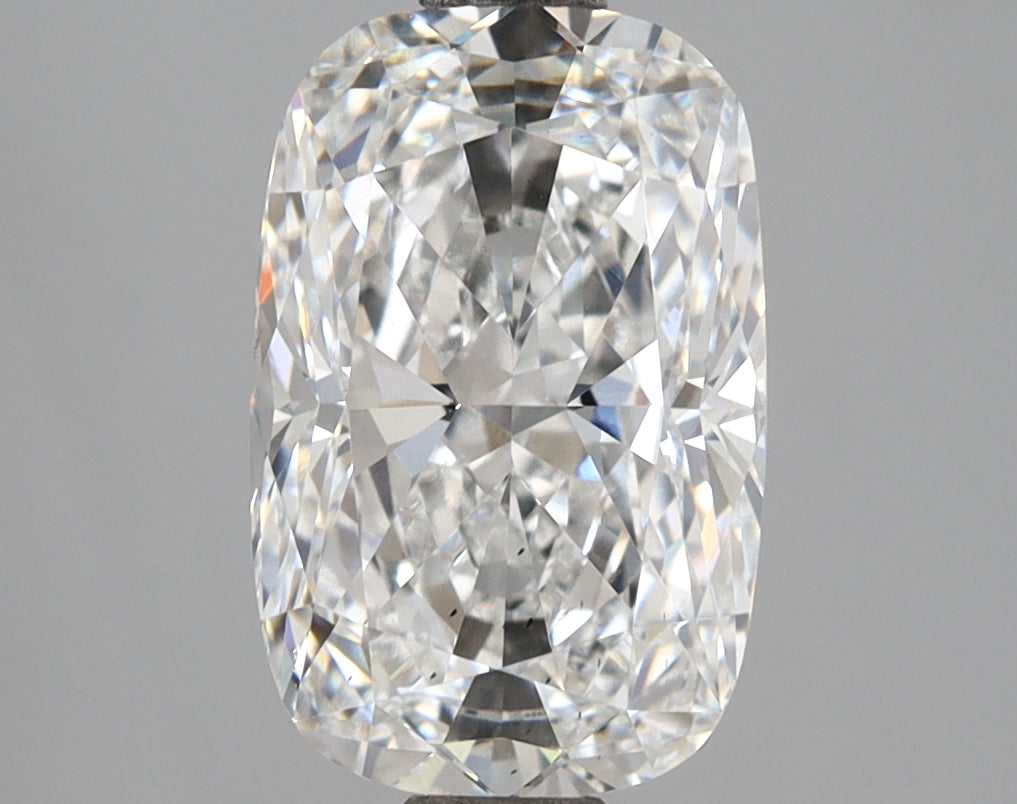 3.01 Carat Cushion Shaped, Ideal Cut, E Color, VS2 Clarity, IGI Certified Lab Grown Diamond