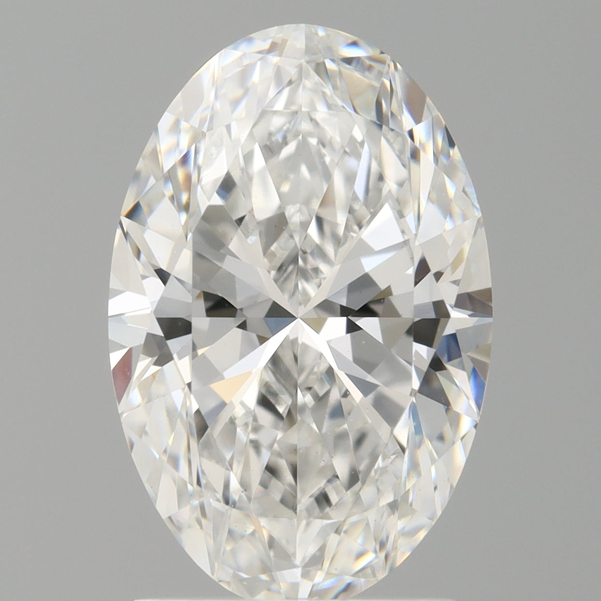 2.10 Carat Oval Shaped, Excellent Cut, E Color, VVS2 Clarity, IGI Certified Lab Grown Diamond