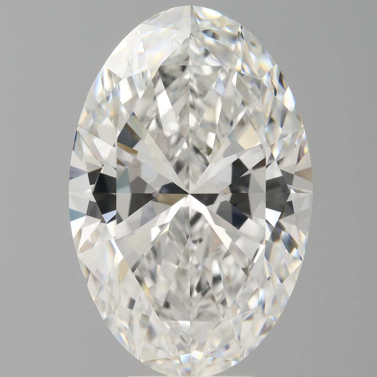 8.06 Carat Oval Shaped, Ideal Cut, E Color, VVS2 Clarity, IGI Certified Lab Grown Diamond