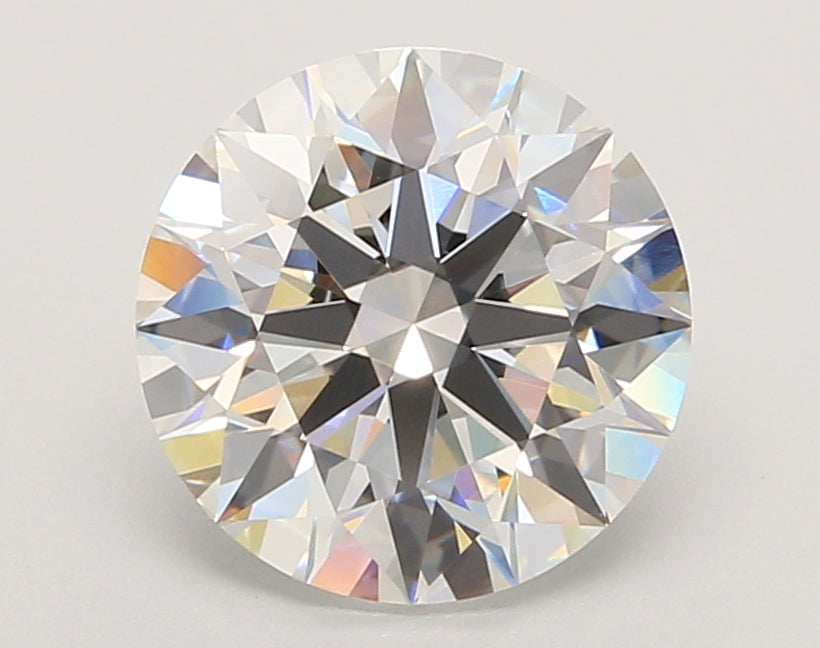 3.04 Carat Round Shaped, Ideal Cut, F Color, VVS1 Clarity, IGI Certified Lab Grown Diamond