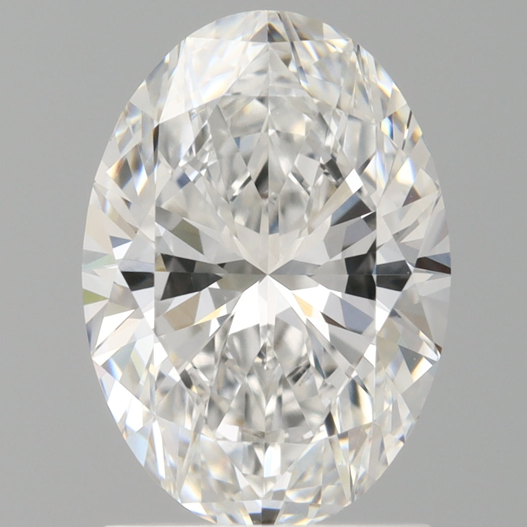 1.59 Carat Oval Shaped, Ideal Cut, E Color, VVS2 Clarity, IGI Certified Lab Grown Diamond