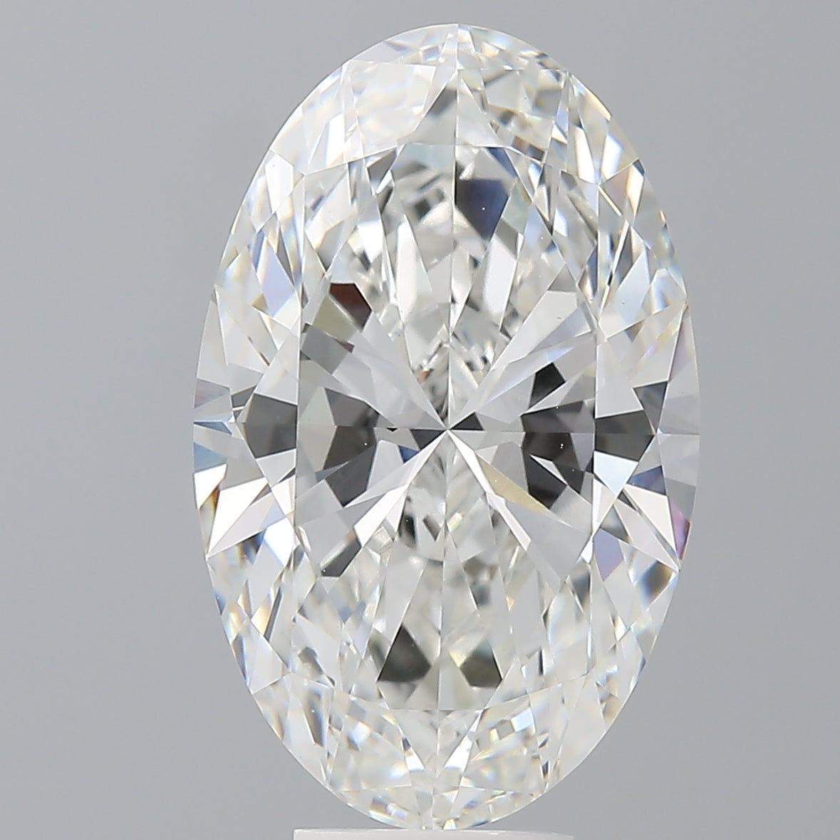7.59 Carat Oval Shaped, Ideal Cut, F Color, VS1 Clarity, IGI Certified Lab Grown Diamond