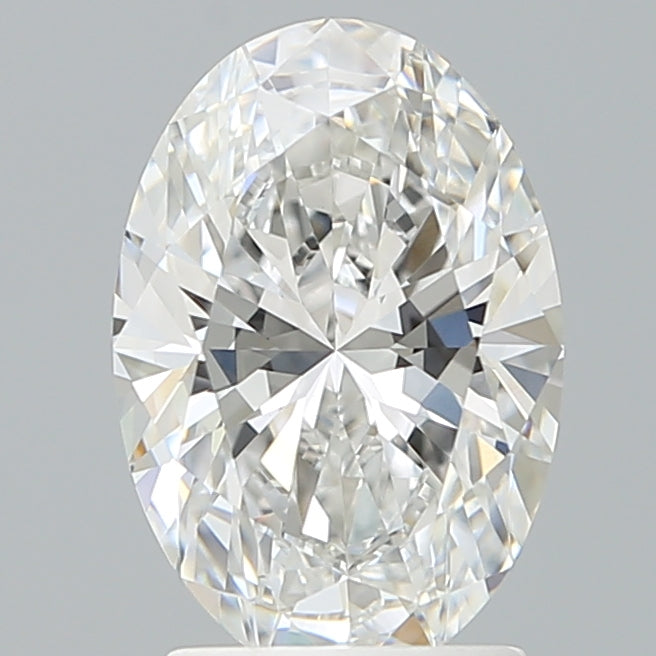 2.28 Carat Oval Shaped, Ideal Cut, E Color, VVS2 Clarity, IGI Certified Lab Grown Diamond