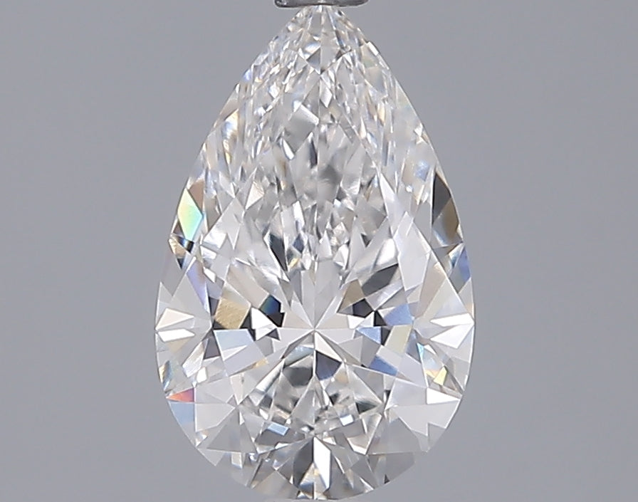 1.56 Carat Pear Shaped, Ideal Cut, E Color, VVS2 Clarity, IGI Certified Lab Grown Diamond