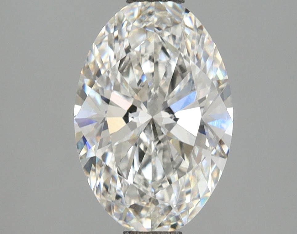 2.07 Carat Oval Shaped, Ideal Cut, E Color, VVS2 Clarity, IGI Certified Lab Grown Diamond