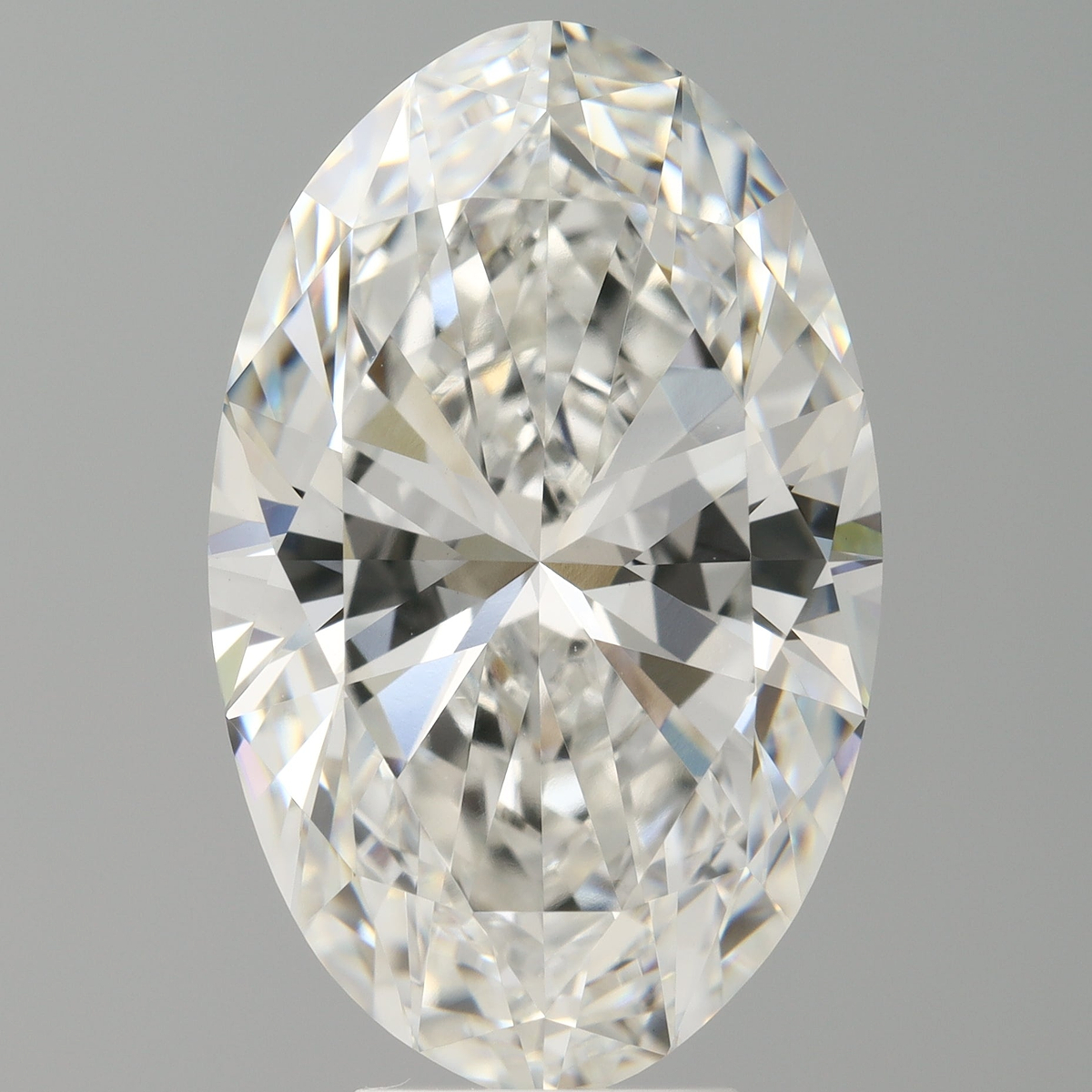 7.03 Carat Oval Shaped, Ideal Cut, E Color, VVS2 Clarity, IGI Certified Lab Grown Diamond