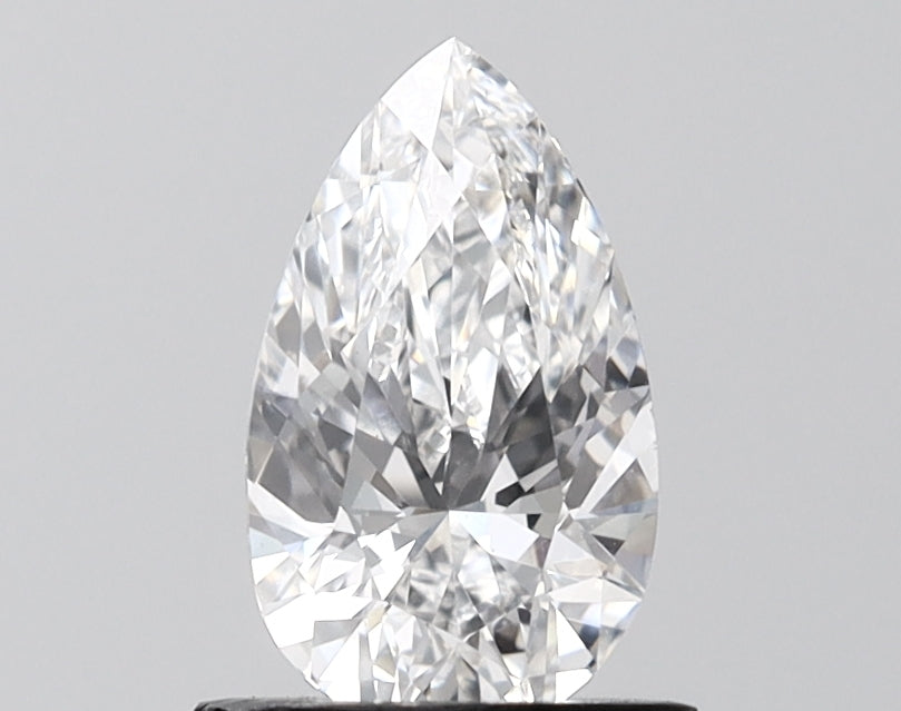 1.03 Carat Pear Shaped, Excellent Cut, D Color, VS1 Clarity, IGI Certified Lab Grown Diamond