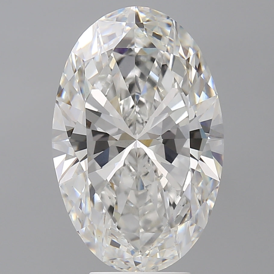 6.07 Carat Oval Shaped, Ideal Cut, E Color, VS1 Clarity, IGI Certified Lab Grown Diamond