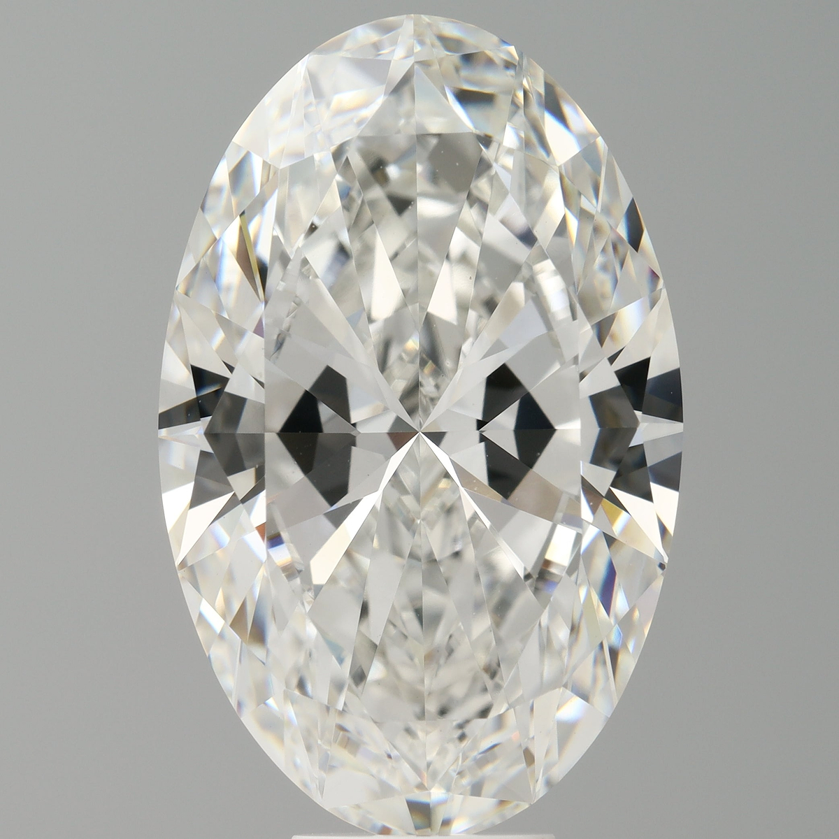 10.01 Carat Oval Shaped, Ideal Cut, F Color, VVS2 Clarity, IGI Certified Lab Grown Diamond
