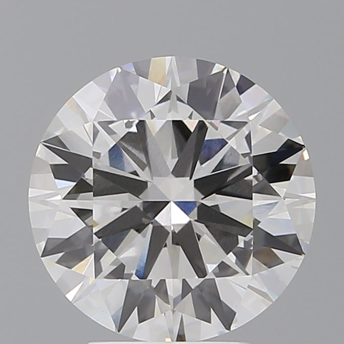 4.03 Carat Round Shaped, Ideal Cut, E Color, VVS2 Clarity, IGI Certified Lab Grown Diamond