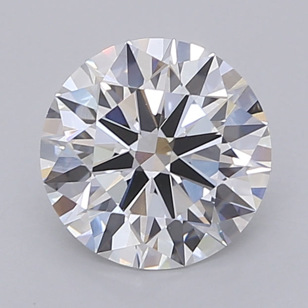 2.01 Carat Round Shaped, Ideal Cut, E Color, VVS2 Clarity, IGI Certified Lab Grown Diamond