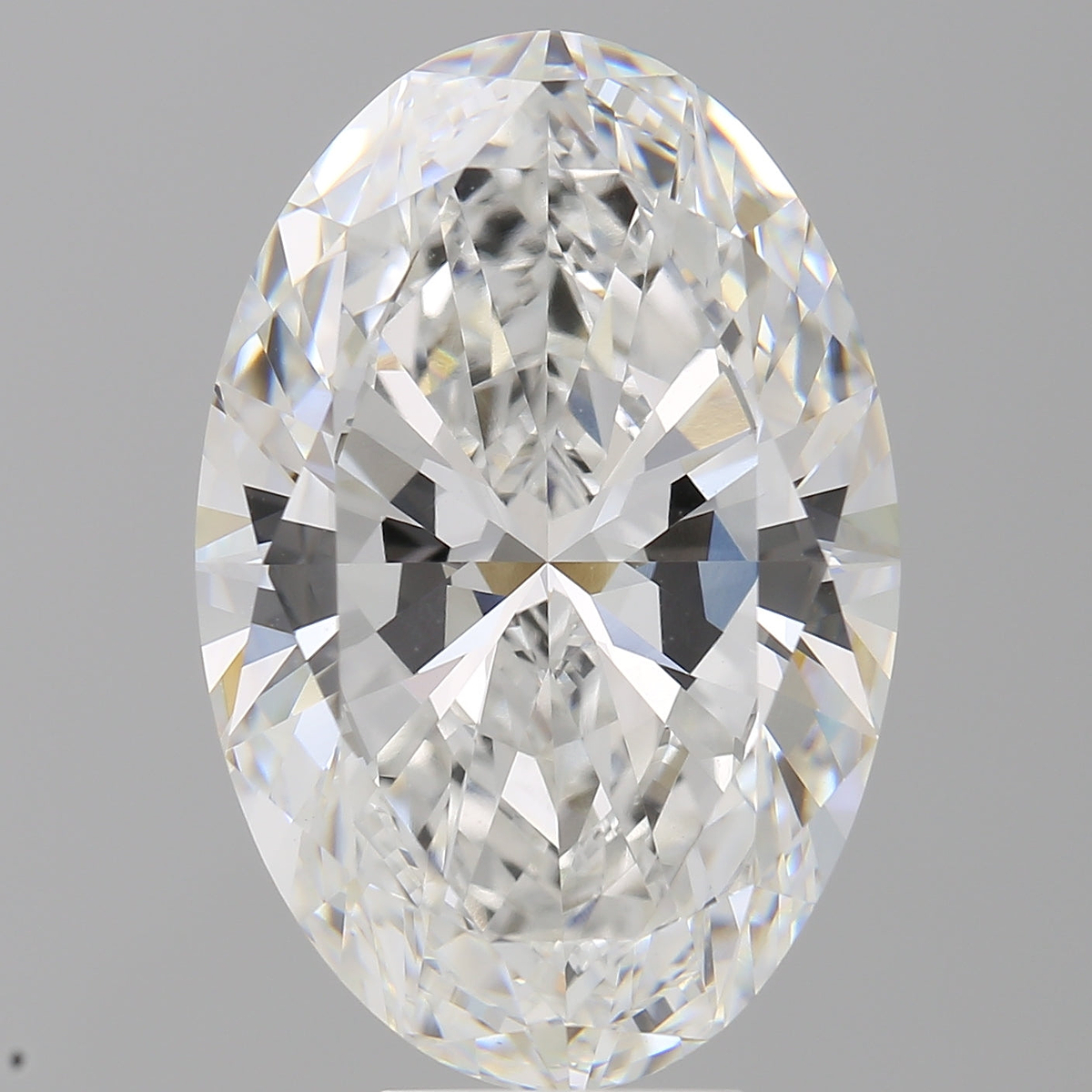 9.06 Carat Oval Shaped, Ideal Cut, E Color, VVS2 Clarity, IGI Certified Lab Grown Diamond