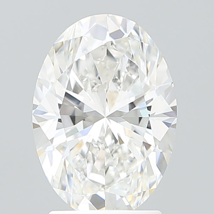 2.52 Carat Oval Shaped, Excellent Cut, E Color, VVS2 Clarity, IGI Certified Lab Grown Diamond