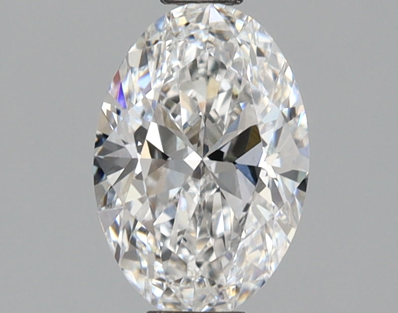 1.11 Carat Oval Shaped, Ideal Cut, D Color, VS1 Clarity, IGI Certified Lab Grown Diamond