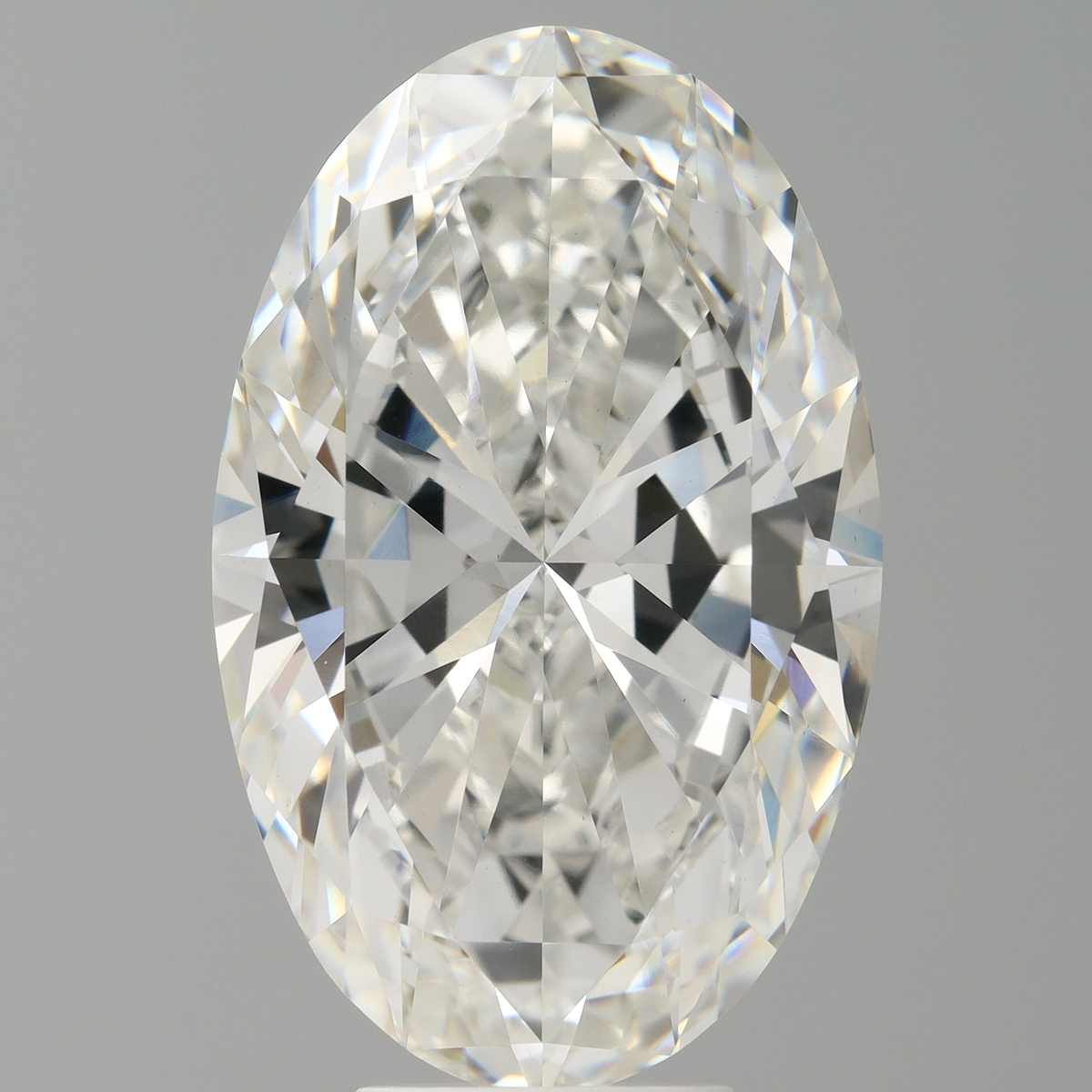 7.08 Carat Oval Shaped, Ideal Cut, F Color, VS1 Clarity, IGI Certified Lab Grown Diamond