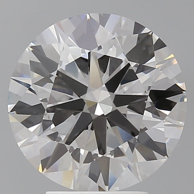 4.02 Carat Round Shaped, Excellent Cut, F Color, VS1 Clarity, IGI Certified Lab Grown Diamond