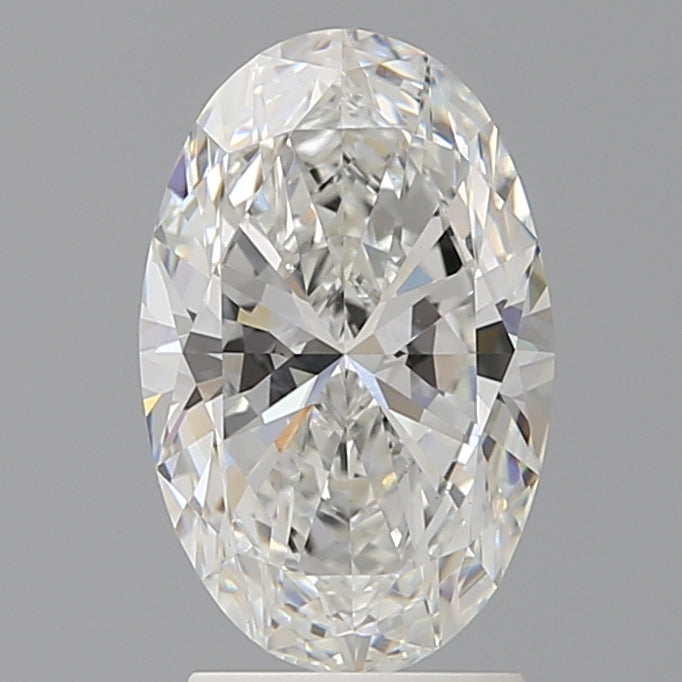2.55 Carat Oval Shaped, Ideal Cut, F Color, VVS2 Clarity, IGI Certified Lab Grown Diamond