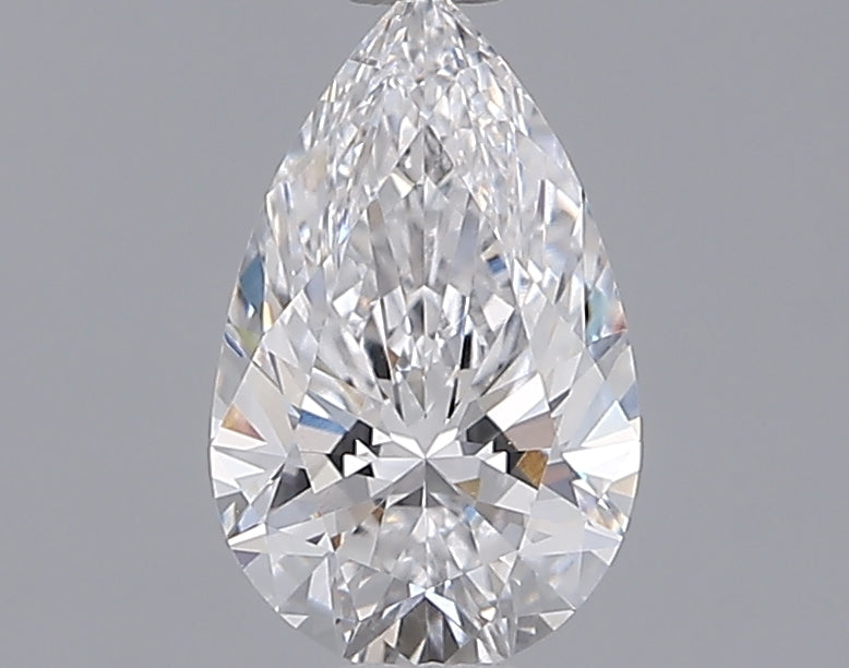1.07 Carat Pear Shaped, Ideal Cut, D Color, VVS2 Clarity, IGI Certified Lab Grown Diamond