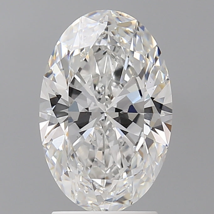 2.58 Carat Oval Shaped, Ideal Cut, E Color, VS1 Clarity, IGI Certified Lab Grown Diamond