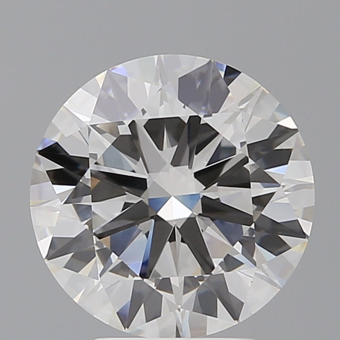 4.08 Carat Round Shaped, Ideal Cut, F Color, VVS2 Clarity, IGI Certified Lab Grown Diamond
