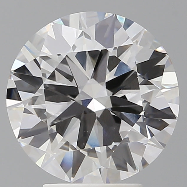 4.03 Carat Round Shaped, Excellent Cut, E Color, VVS2 Clarity, IGI Certified Lab Grown Diamond
