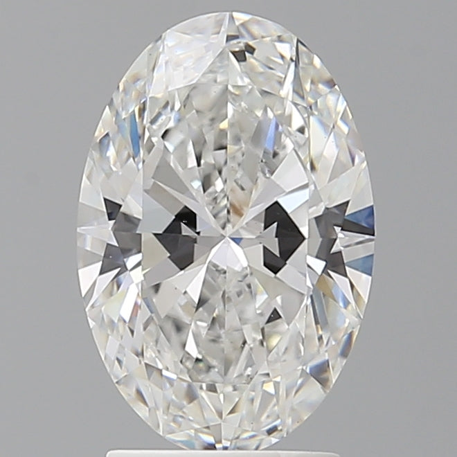 2.52 Carat Oval Shaped, Ideal Cut, E Color, VS1 Clarity, IGI Certified Lab Grown Diamond