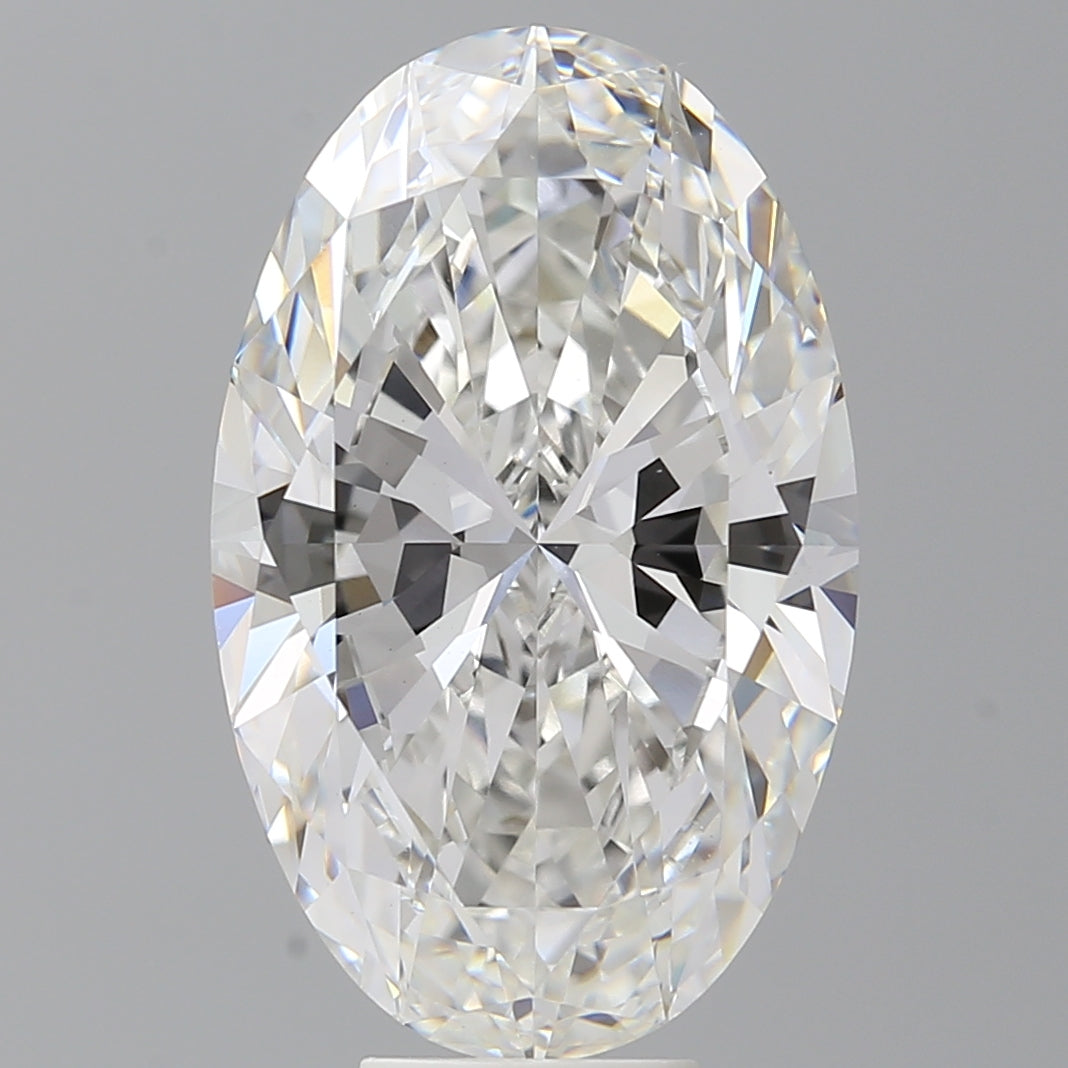9.10 Carat Oval Shaped, Ideal Cut, F Color, VVS2 Clarity, IGI Certified Lab Grown Diamond