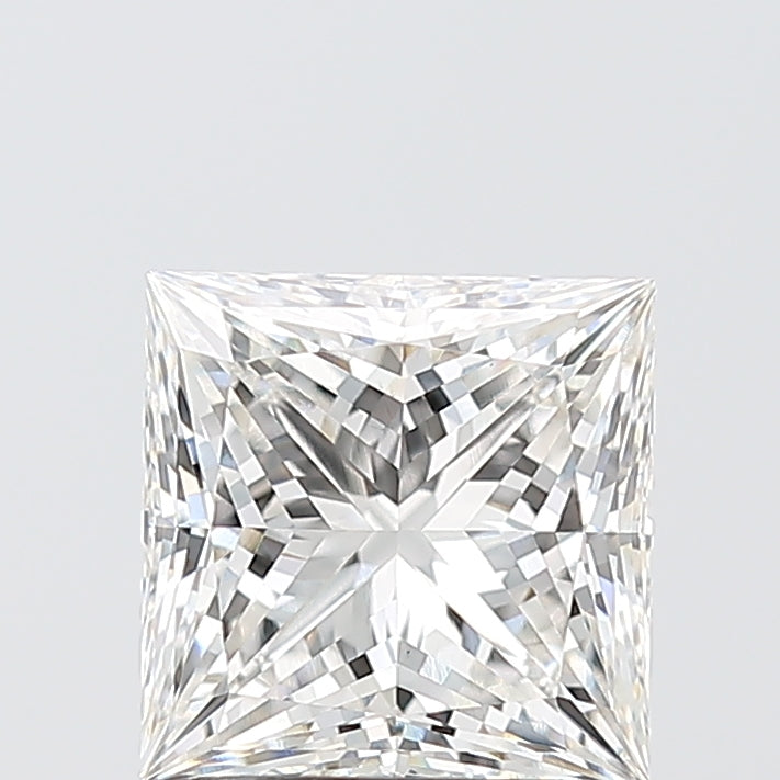 2.05 Carat Princess Shaped, Ideal Cut, G Color, VS1 Clarity, IGI Certified Lab Grown Diamond