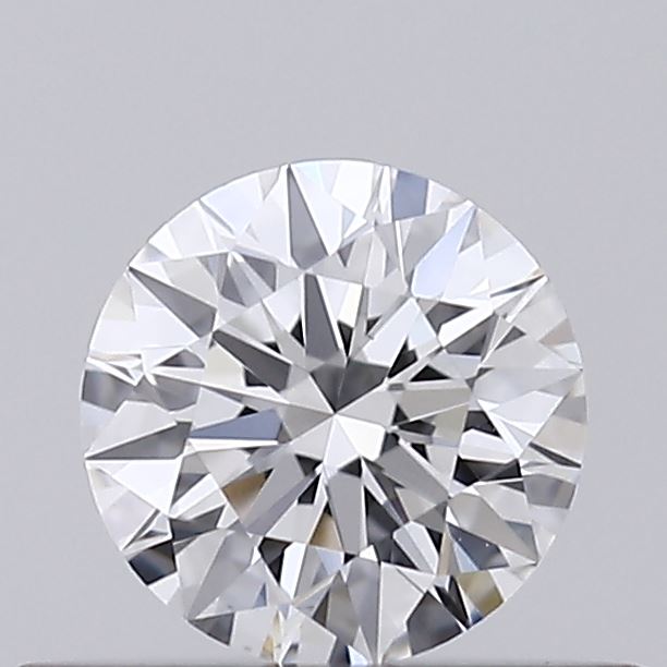 0.31 Carat Round Shaped, Ideal Cut, D Color, VVS2 Clarity, IGI Certified Lab Grown Diamond