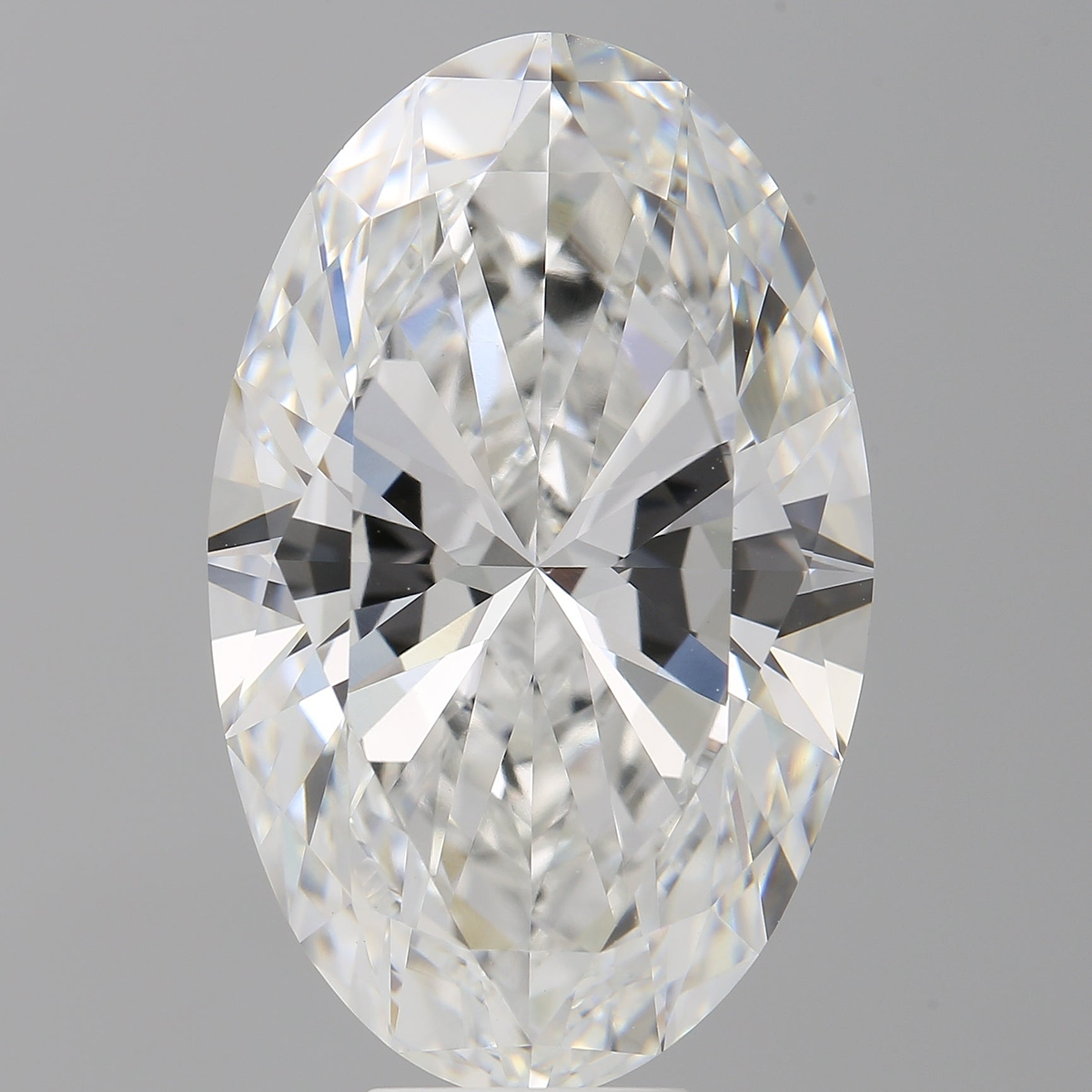 10.50 Carat Oval Shaped, Ideal Cut, F Color, VVS2 Clarity, IGI Certified Lab Grown Diamond