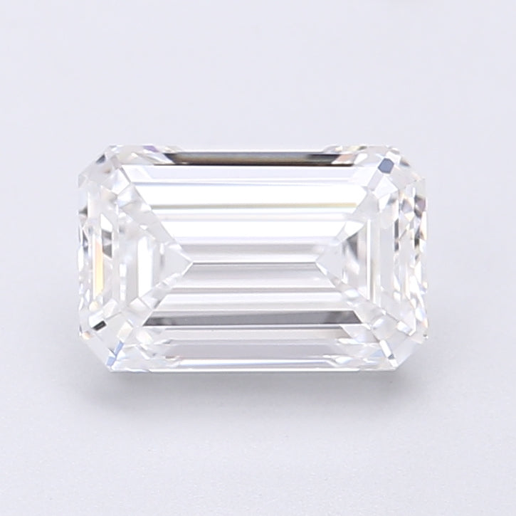 1.71 Carat Emerald Shaped, Very Good Cut, D Color, VS1 Clarity, IGI Certified Lab Grown Diamond