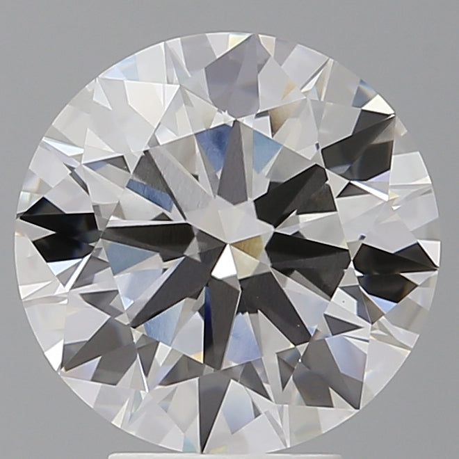 4.58 Carat Round Shaped, Ideal Cut, F Color, VVS2 Clarity, IGI Certified Lab Grown Diamond