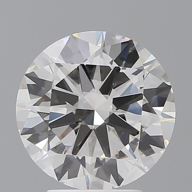3.50 Carat Round Shaped, Excellent Cut, F Color, VS1 Clarity, IGI Certified Lab Grown Diamond