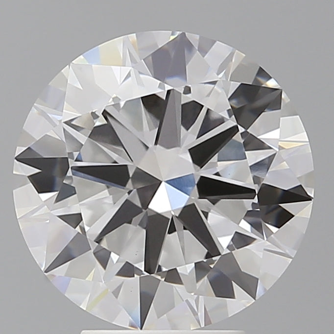 4.60 Carat Round Shaped, Excellent Cut, E Color, VVS2 Clarity, IGI Certified Lab Grown Diamond