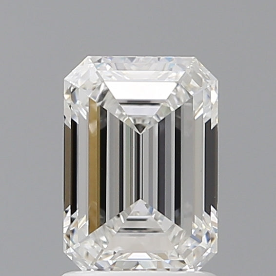 1.60 Carat Emerald Shaped, Ideal Cut, E Color, VVS2 Clarity, IGI Certified Lab Grown Diamond