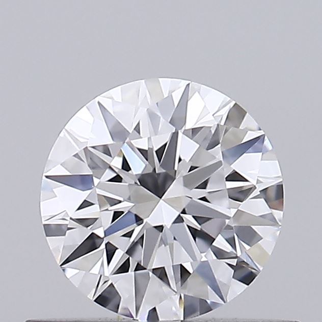 0.51 Carat Round Shaped, Ideal Cut, D Color, VVS2 Clarity, IGI Certified Lab Grown Diamond