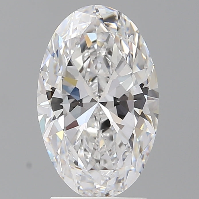 2.59 Carat Oval Shaped, Ideal Cut, D Color, VS1 Clarity, IGI Certified Lab Grown Diamond