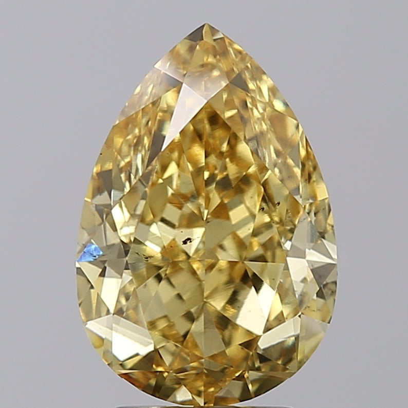 2.04 Carat Pear Shaped, VS2 Clarity, IGI Certified Lab Grown Diamond