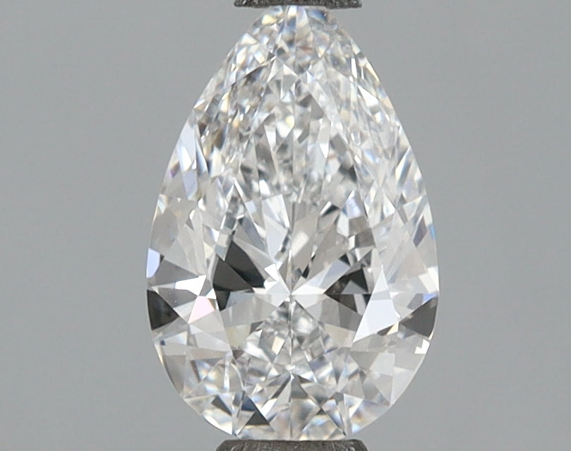 1.00 Carat Pear Shaped, Excellent Cut, D Color, VVS2 Clarity, IGI Certified Lab Grown Diamond