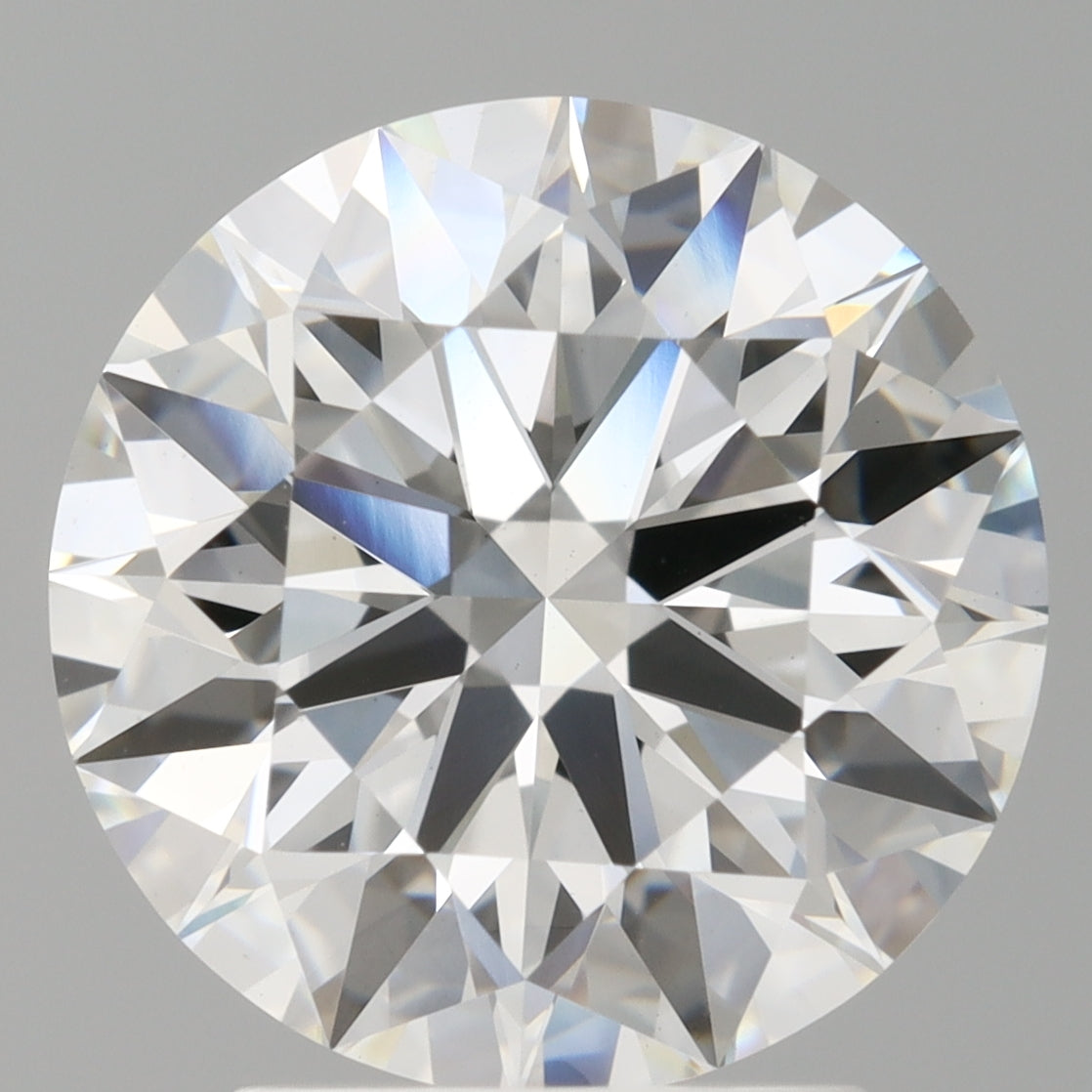 3.10 Carat Round Shaped, Ideal Cut, E Color, VVS2 Clarity, IGI Certified Lab Grown Diamond