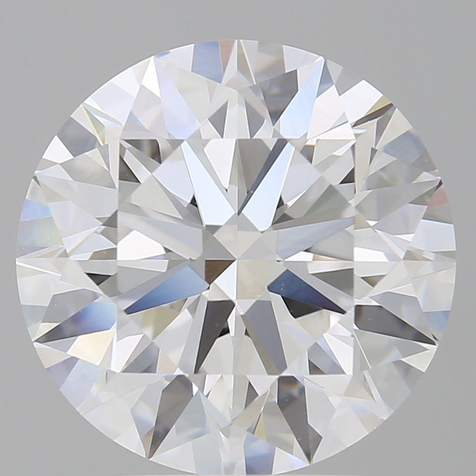 4.50 Carat Round Shaped, Ideal Cut, E Color, VVS2 Clarity, IGI Certified Lab Grown Diamond