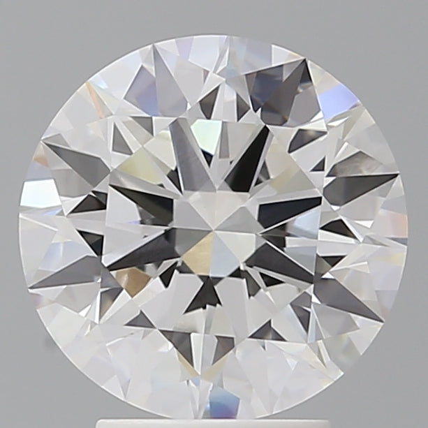 3.53 Carat Round Shaped, Ideal Cut, F Color, VVS2 Clarity, IGI Certified Lab Grown Diamond