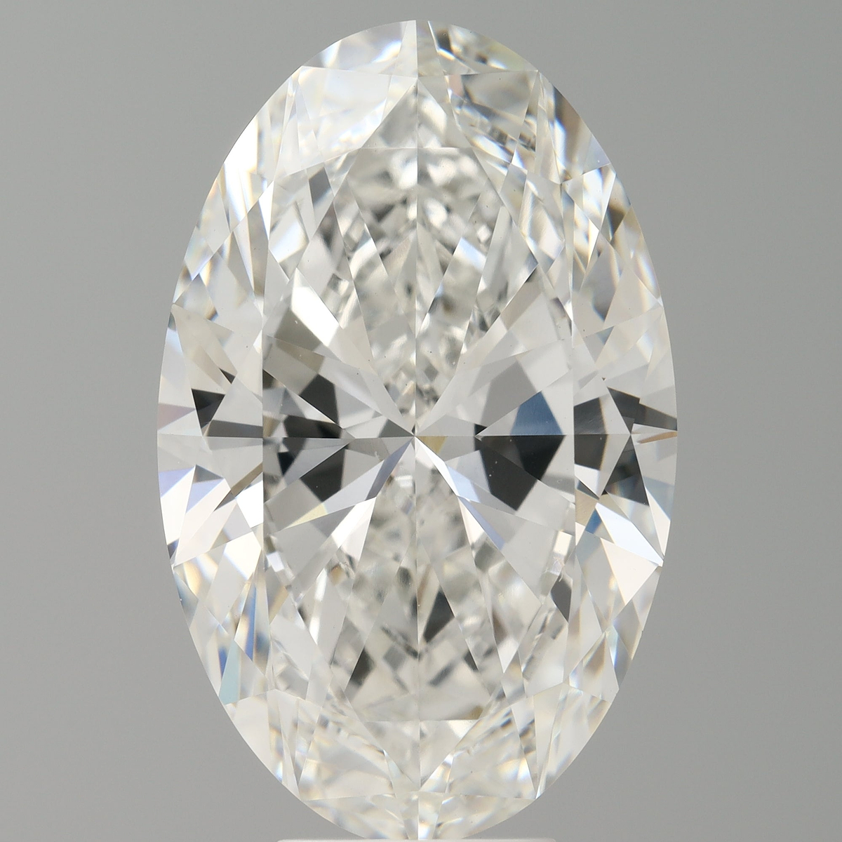 8.01 Carat Oval Shaped, Ideal Cut, E Color, VVS2 Clarity, IGI Certified Lab Grown Diamond