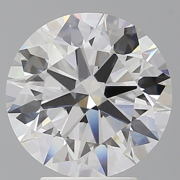 4.01 Carat Round Shaped, Ideal Cut, E Color, VVS2 Clarity, IGI Certified Lab Grown Diamond