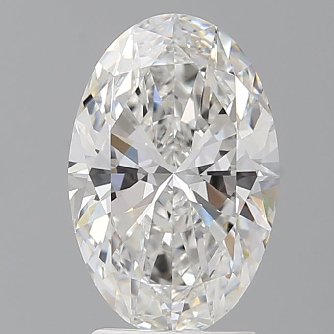 2.60 Carat Oval Shaped, Ideal Cut, E Color, VVS2 Clarity, IGI Certified Lab Grown Diamond